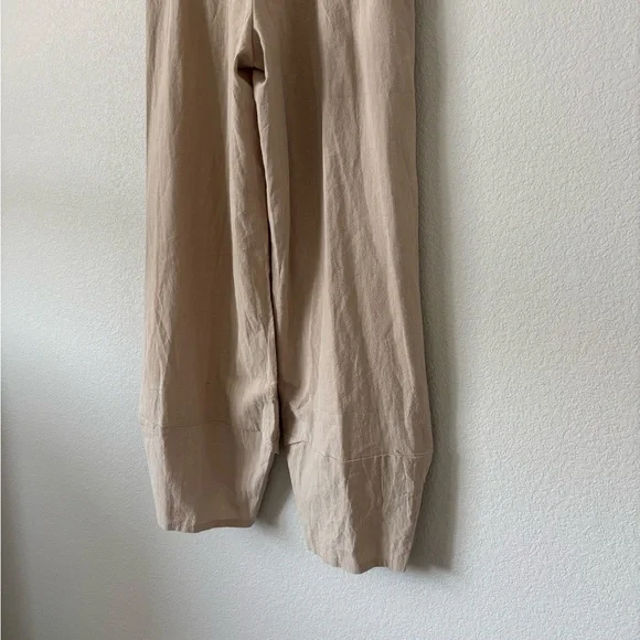 Tan Linen Pants - Picture 6 of 7